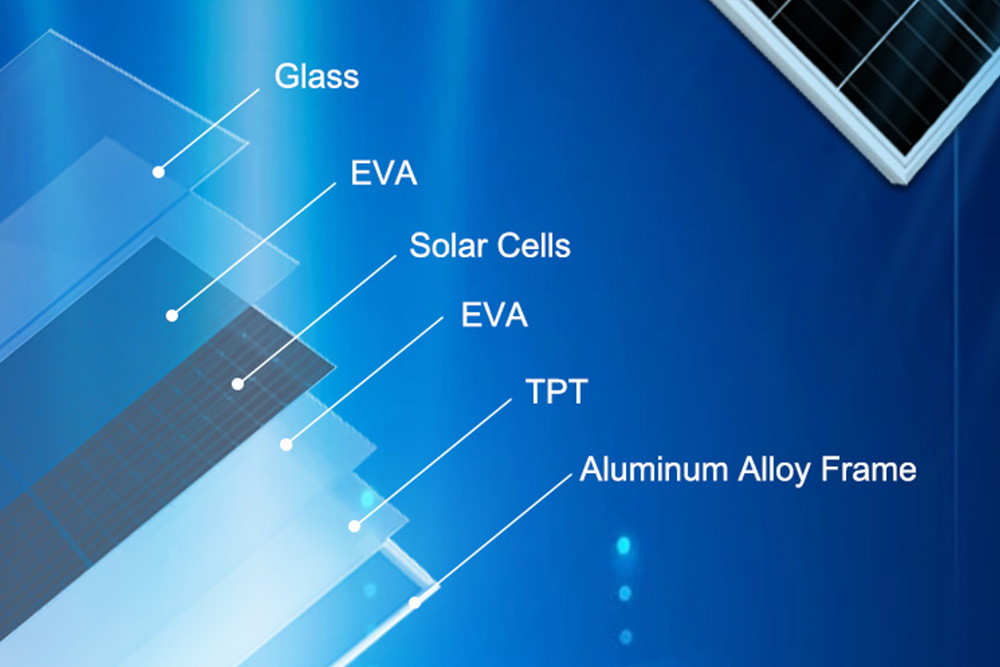 célula de panel solar sp-80w